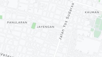 Hotel location map