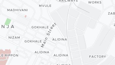 Hotel location map