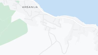 Kaart met de situering van het hotel