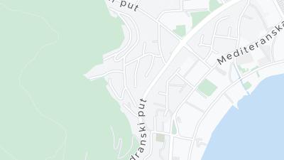 Hotel location map