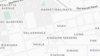 Hotel location map