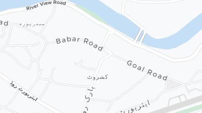 Hotel location map