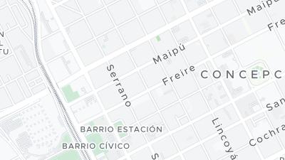 Mapa de localização do hotel