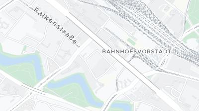 Hotel location map