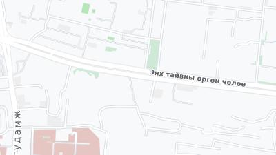 Hotel location map
