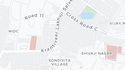 Mapa de localização do hotel