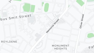 Hotel location map