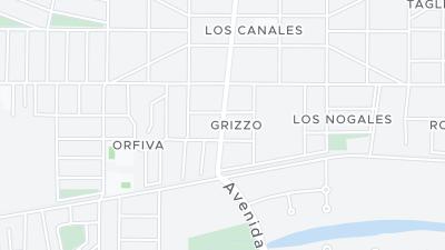 Kaart met de situering van het hotel