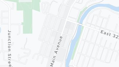 Hotel location map