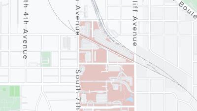 Hotel location map