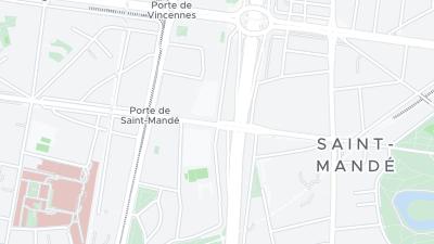 Plan de localisation de l'hôtel