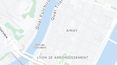 Plan de localisation de l'hôtel