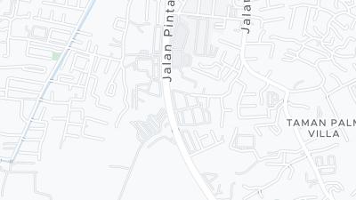 Mapa de localização do hotel