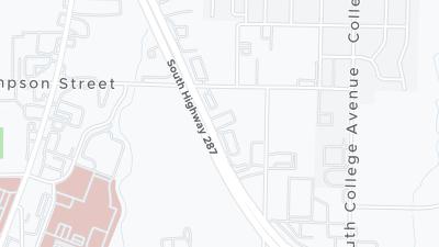 خريطة موقع الفندق