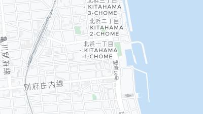 Hotel location map