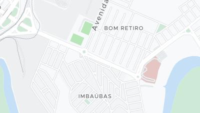 Mapa de localização do hotel