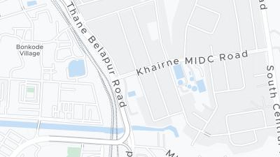 Mapa de localização do hotel