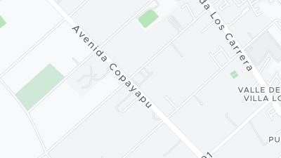 Kaart met de situering van het hotel