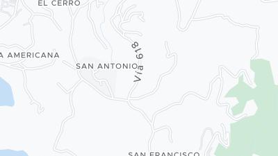 Hotel location map