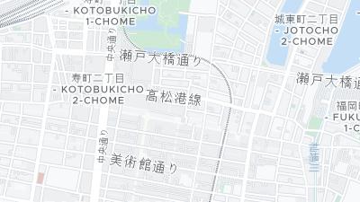 Hotel location map