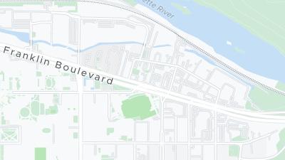 Hotel location map