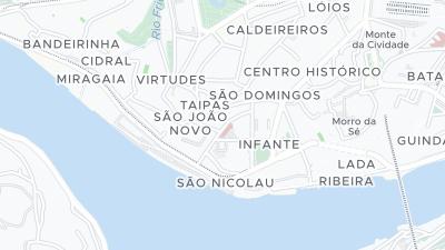Hotel location map