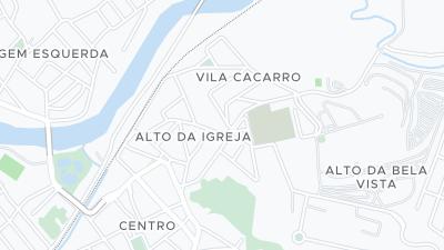 Kort over hotellets beliggenhed