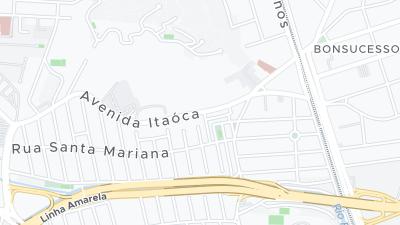 Hotel location map