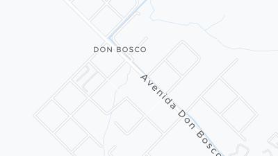 Kaart met de situering van het hotel