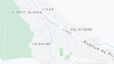 Hotel location map