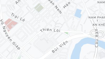 Hotel location map