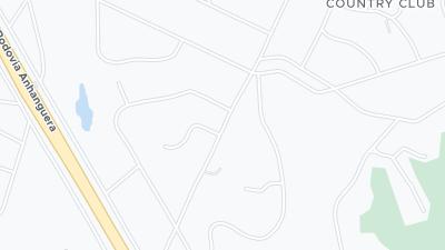 Kaart met de situering van het hotel