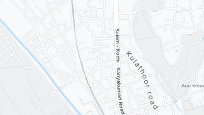 Mapa de localização do hotel