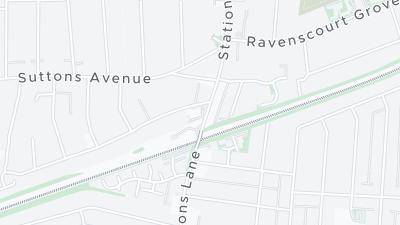 호텔 위치 지도