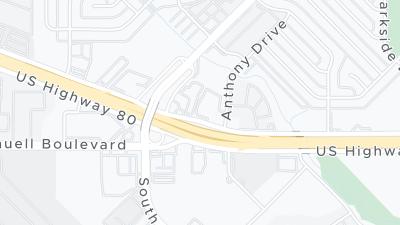 Карта локализации отеля