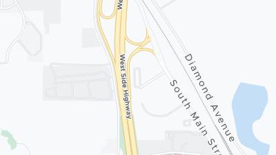 Kort over hotellets beliggenhed