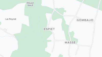 Hotel location map