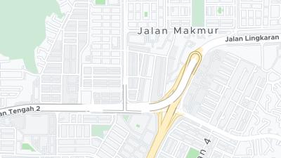 Mapa de localização do hotel