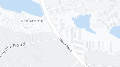 Hotel location map