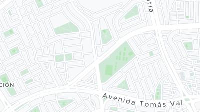 Kaart met de situering van het hotel