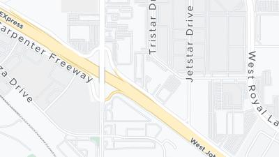 Hotel location map