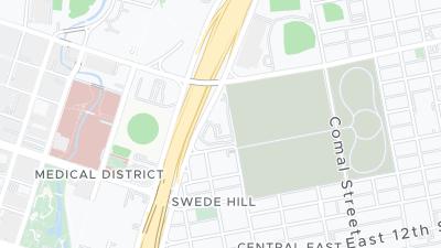 Kort over hotellets beliggenhed