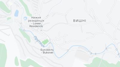 Hotel location map