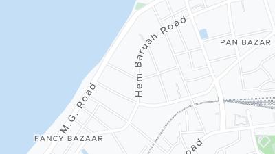 Hotel location map