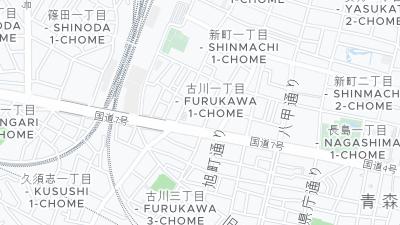 Hotel location map