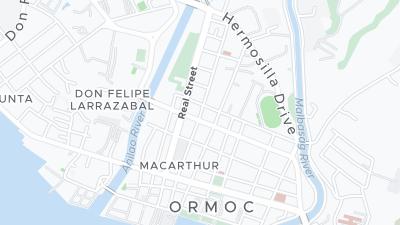 Hotel location map