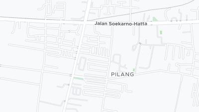 Mapa de localização do hotel