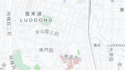 Hotel location map