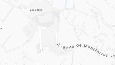 Visa hotellet på en karta