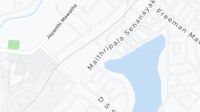 Hotel location map